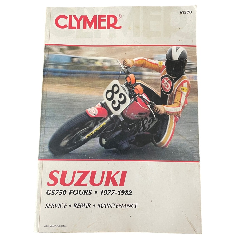 Clymer Suzuki GS750 Fours 1977-1982 Service Repair Maintenance Manual M370